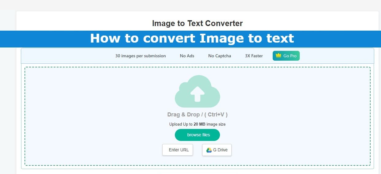 How to Convert Image to Text Like a Pro?