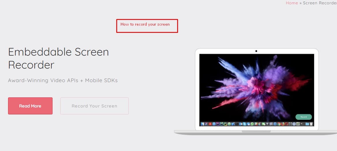How do I record my screen on windows?