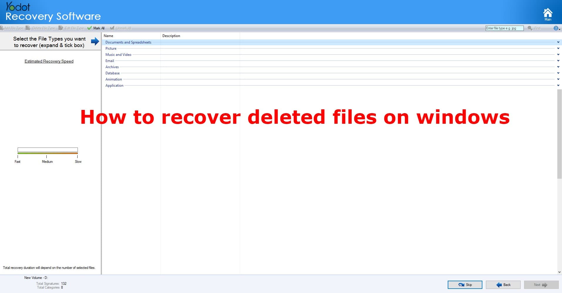 How to recover deleted files easily on windows PC 100%