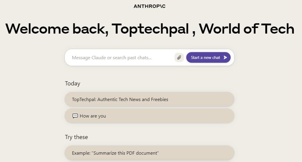 How to use Claude AI For Free - Toptechpal