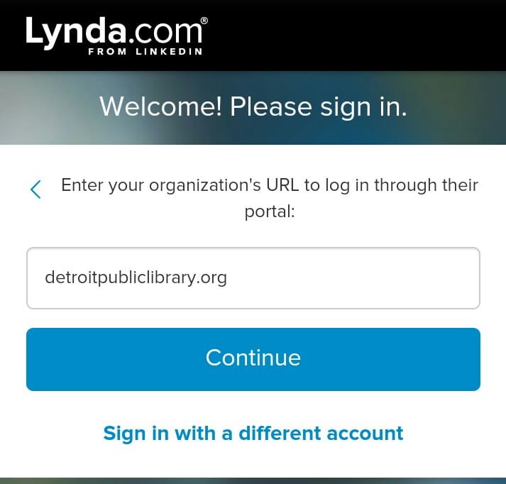 free Lynda account 