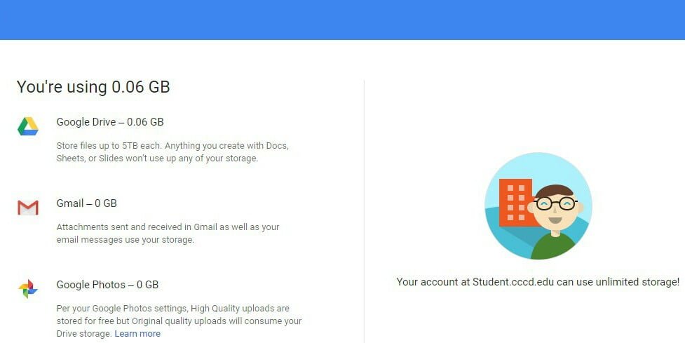 Cara upgrade storage google drive