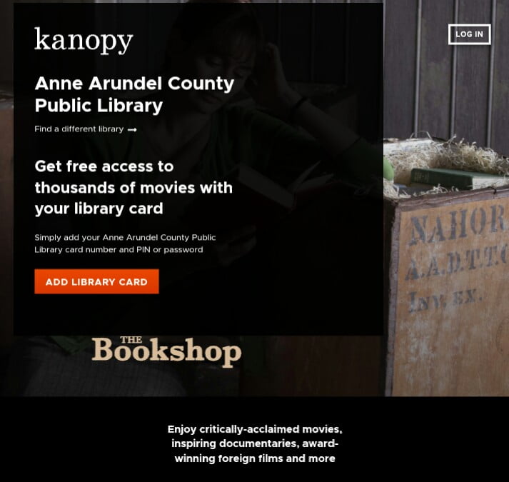 How to get kanopy for free