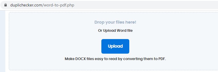 convert word to pdf