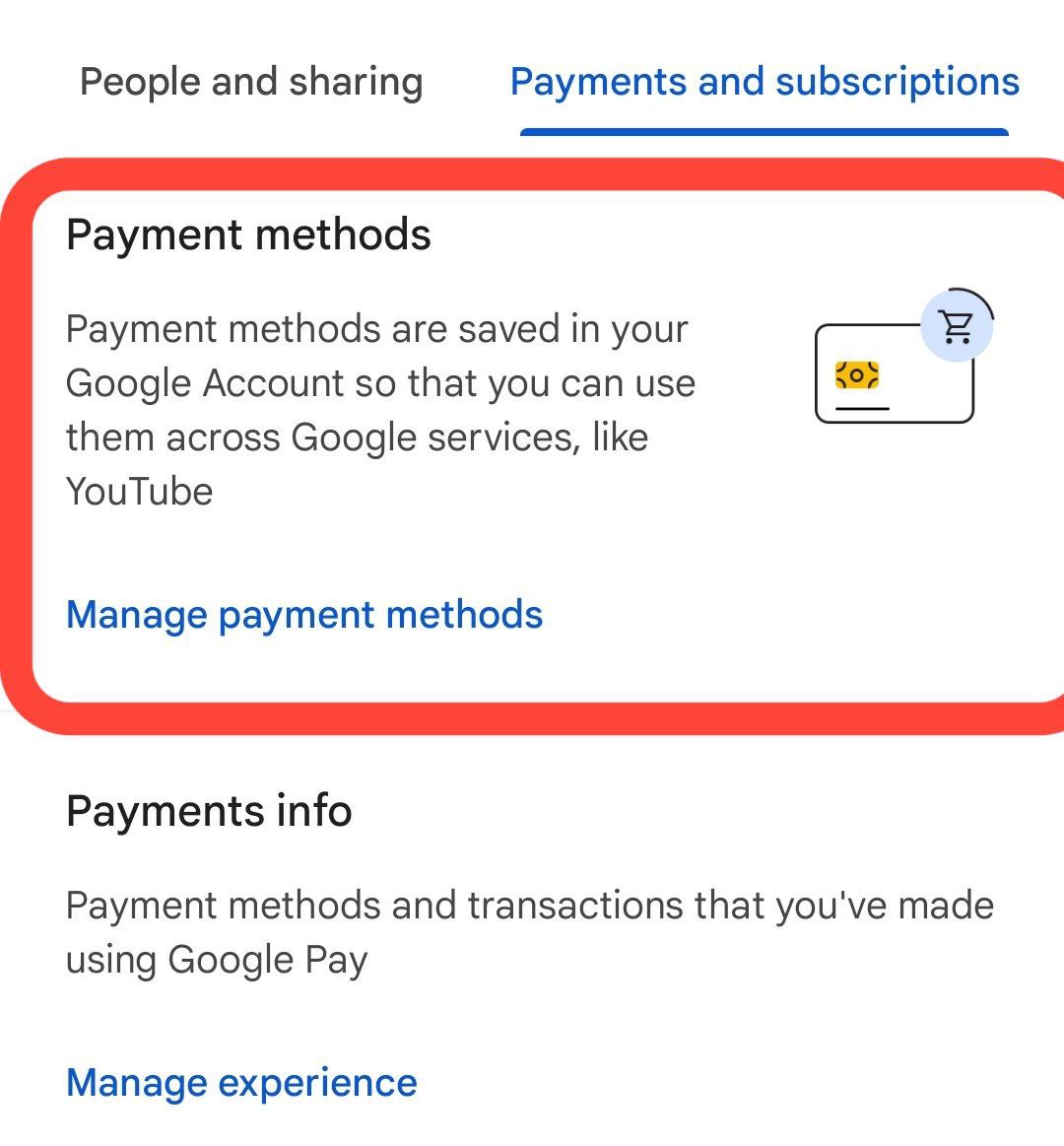 payments and subscriptions