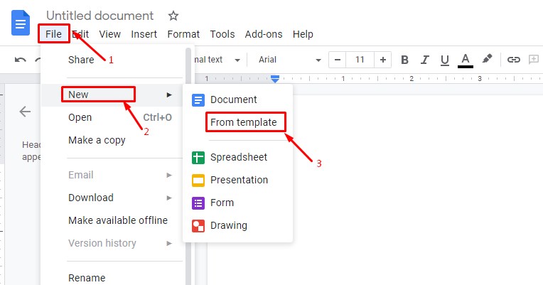 How to format docs to MLA via google docs