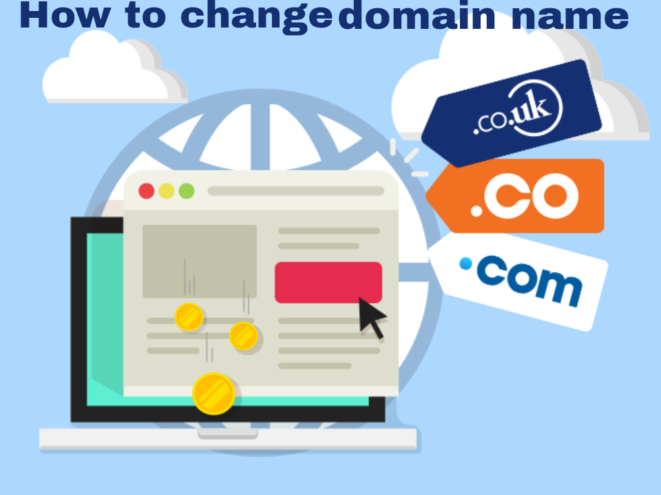 How to change domain name 