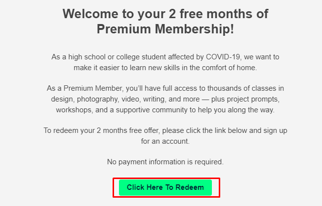 free skillshare premium