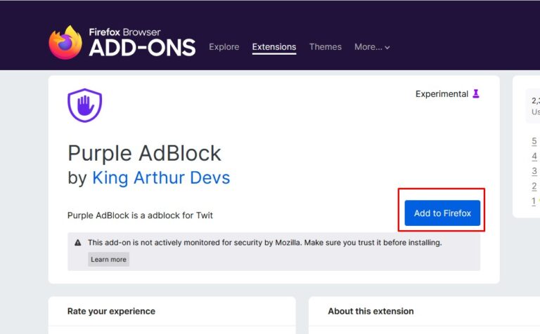purple adblock
