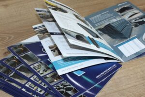 marketing with brochures