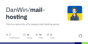 A picture of Danwin1210 mail hosting GitHub