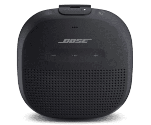 A black bose speaker