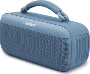 A blue Bose Speaker